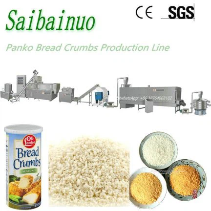 สายการผลิตเกล็ดขนมปัง Panko