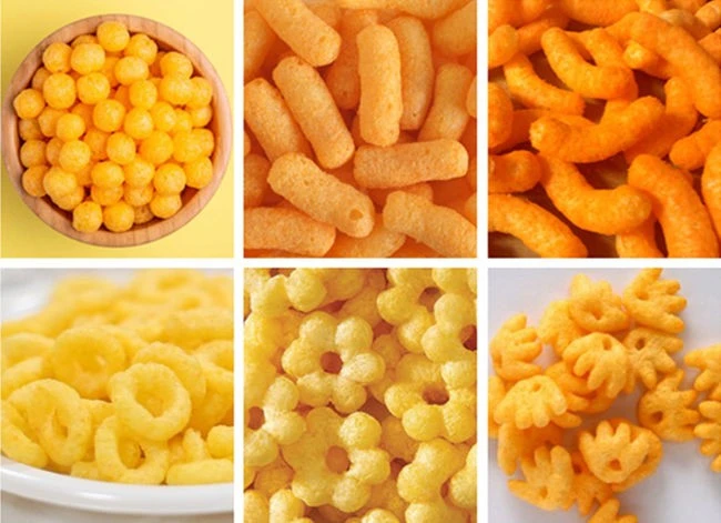 500-600kg/Hour Capacity Puff Snacks Making Machine high quality