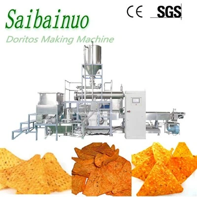 เครื่องทำชิป Tortilla Doritos สแตนเลสอัตโนมัติ