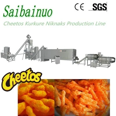 โรงงานเครื่องทำ Kurkure Cheetos อัดขึ้นรูป